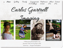 Tablet Screenshot of carlosgartrellimaging.com